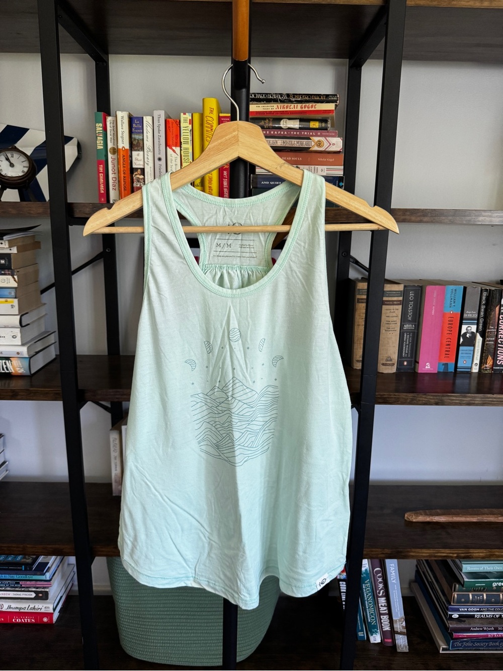 Tentree • sea foam green graphic tank